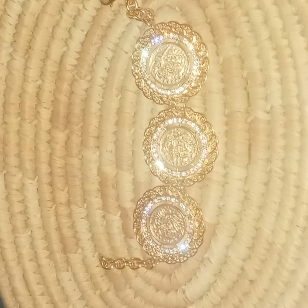 Beautiful coin bracelet